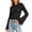P286 Black, variant on Likimi Womens T Shirts Crew Neck Solid Color Long Sleeve Tops For Women Casual Pullover Size L