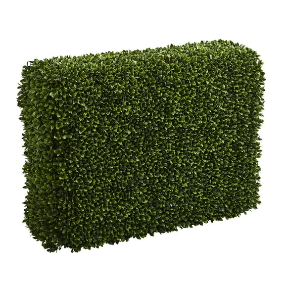 Nearly Natural 41in. Boxwood Artificial Hedge (Indoor/Outdoor), Green