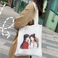 thumbnail image 1 of Bolso de mano de lona de Anime Tian Guan Ci Fu Heaven Official's Blessing Shopper, TGCF, Hua Cheng, XieLian, The Ghost King, paraguas, 1 of 5