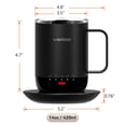 thumbnail image 2 of VSITOO S3 Pro+ Temperature Control Self Heating Smart Mug 16 oz, Improved Design,Smart LED Light/APP Control/Auto Sleep/5 Level Temperature Setting&iuml;&frac14;B, 2 of 3