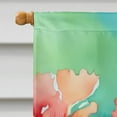 thumbnail image 3 of Ohio Scarlet Carnations in Watercolor House Flag 28 in x 40 in, 3 of 5