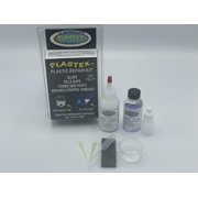 Plastex Plastic Repair Kits, Plastic Adhesive - Easily Glue, Repair or Remake Broken Plastic, Fiberglass, Wood & More! Standard White Kit #2001