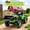 Green, variant on 24V Kids Ride-On Farm Tractor with Trailer, 4WD Electric Tractor with Parent Remote, LED Headlights, Music, Safety Belt, Yellow