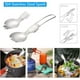 thumbnail image 4 of Piezas De Utensilios De Cocina Para Acampar Con Olla Ligera, Estufa, Spork Y Bolsa De Malla De Transporte, Ideal Para Mochileros Acampar Al Aire Libre Senderismo Y Picnic. Afortunado Sencillez, 4 of 5