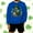 Blue, variant on Amzcrzy Men's Sweatshirt St. Patrick's Day Skeleton Sweatshirt Shamrock Graphic Crewneck Tops for Men Women, Multi Colors