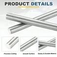thumbnail image 3 of Uxcell 10 Pcs 304 Stainless Steel Round Rod, 3/16" Diameter, 6"(150mm) Length Metal Solid Shaft Rods, Steel Stick Lathe Bar Stock for Crafts DIY Models Plane Ship Cars, 3 of 7