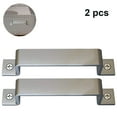 thumbnail image 1 of Whataatahia 2 piezas manija simple hardware puerta corredera puerta corredera manija de doble cara puerta de granero, 1 of 8