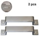 thumbnail image 1 of Whataatahia 2 piezas manija simple hardware puerta corredera puerta corredera manija de doble cara puerta de granero, 1 of 8