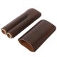 thumbnail image 5 of Estuche Para Cigarros Con 2 Dedos, Estuche De Viaje Para Cigarros Portátil Con Sensación Natural En La Mano, Cuero PU Marrón Texturizado Para Regalos Del Día Del Padre, 5 of 7