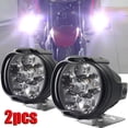 thumbnail image 2 of Foco Delantero LED Para Motocicleta 6 Luz Blanca Auxiliar Brillante Externa, 2 of 3