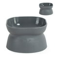 thumbnail image 2 of <p>Cat Bowl, Raised Pet Bowl High Capacity Tilted  For Small Animals</p>, 2 of 8