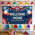 thumbnail image 5 of Patriotic Theme Welcome Home Military Family Banner for Homecoming Soldier Event Celebration, 5 of 9