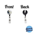 thumbnail image 3 of Two Parrots Yin Yang Retractable Reel ID Badge Key Card Name Tag Holder with Clip, 3 of 7
