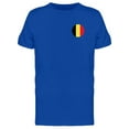 thumbnail image 1 of Belgium Round Flag T-Shirt Men -Image by Shutterstock, Male x-Large, 1 of 2