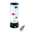 thumbnail image 1 of LED Aquarium Lamp Desktop Sensory Tank with Moving Fishes Night Light for Bedroom, 1 of 7