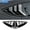 Glossy Black, variant on Rear Side Window Louvers Air Vent Scoop Louvers Window for 2017-2024 Tesla Model 3, Matte Carbon Fiber, 2pcs