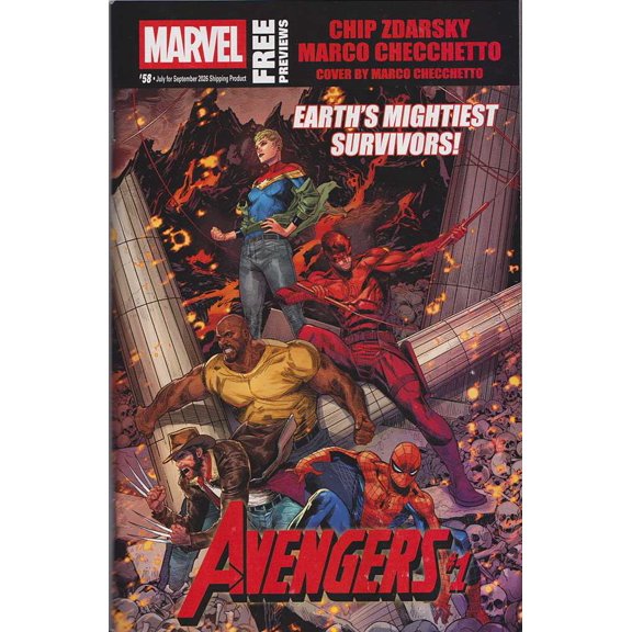 Marvel Previews (6th series) #58 VF ; Marvel Comic Book