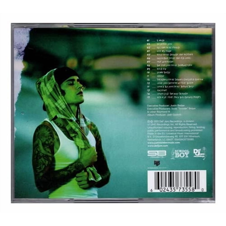 Justin Bieber Justice (Alternate Cover I CD) explicit_lyrics (CD