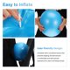 thumbnail image 3 of unbranded De Yoga Azul Para Entrenamiento Con Material PVC Resistente Y Portátil, 3 of 6