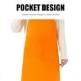 thumbnail image 6 of PENGXIANG Plain Bib Aprons Bulk - Mixed Color Commercial Apron with 2 Pockets for Kitchen Cooking Restaurant BBQ Painting Crafting, 6 of 7