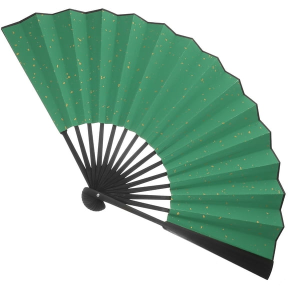 OUNONA Chinese Handheld Folding Fan Chinese Style Stage Performance Fan for Dancing Party