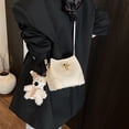 thumbnail image 4 of Bolso bandolera portátil con estampado de lichi de alta calidad para mujer, moderno y versátil, bolso de mensajero moderno y de tendencia, 2025, 4 of 5