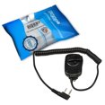 thumbnail image 2 of HQRP 2 Pin PTT Mini Speaker Mic for Kenwood TK-2118, TK-2130, TK-2131, TK-2160, 2 of 8