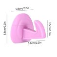 thumbnail image 3 of Gmogad Door Stopper for Bottom Doors Heavy Duty Non Slip Silicone Gate Wedge - Adjustable Height Wall Protector Home Office School Kids Pets Cat Paw Design Secure, 3 of 6