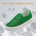 thumbnail image 3 of Kids Slip On Sneakers Girls Boys Glitter Shoes Low Top Toddler Canvas Casual Shoes Comfortable Sequins Walking Shoes, 3 of 6