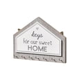 thumbnail image 6 of Wood Key Hook Holder Wall Hanging Organizer Rectangle Shape House Key Rack Hooks Coat Hanger Home Decoration Coat Wall Hook, 6 of 23