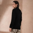 thumbnail image 3 of Globus Women Faux Fur Front Opening Cardigan Sweater, 3 of 6
