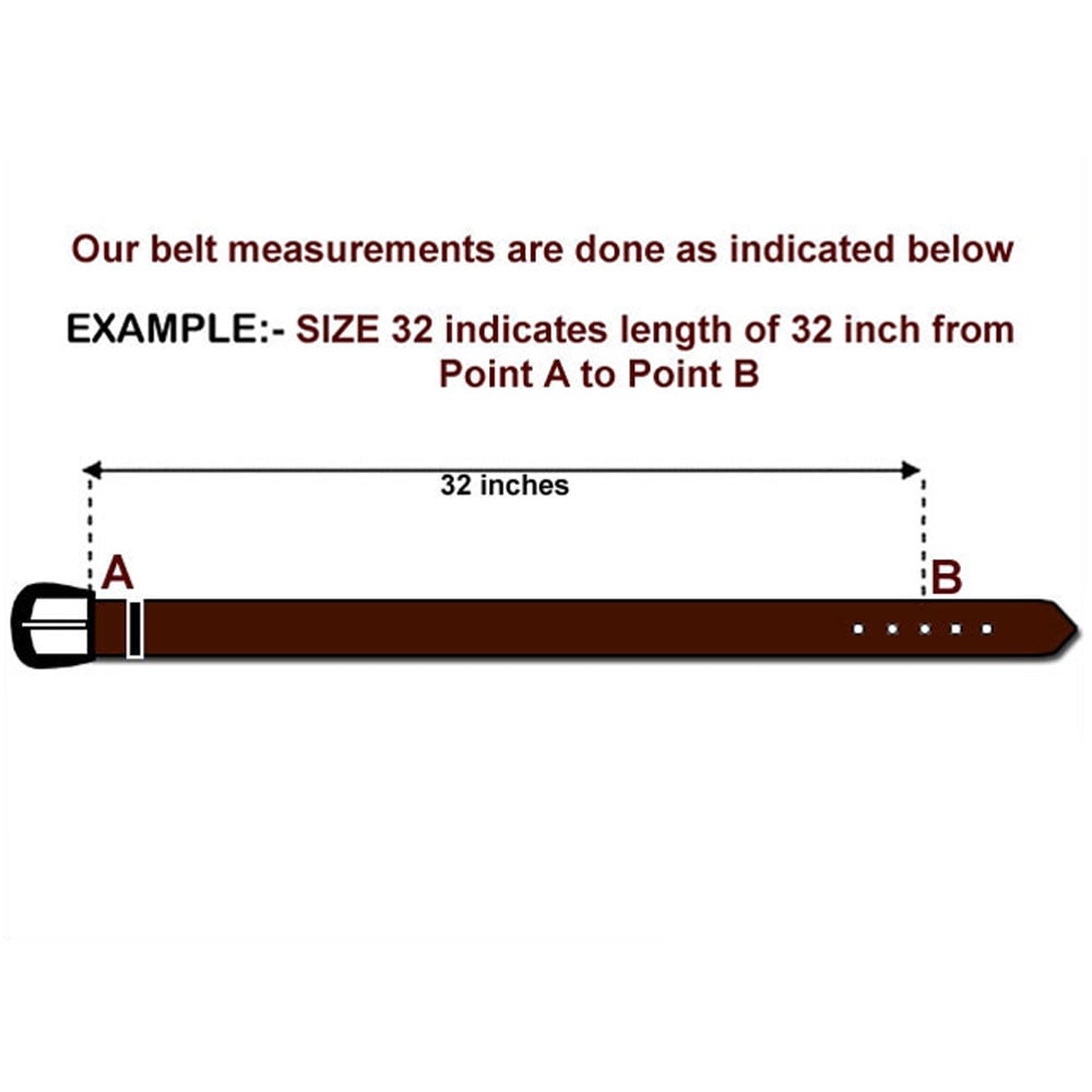 HILASON Western Genuine Leather Belt for Men Women Cowboy Cowgirl Handmade Unisex Full Grain Heavy Duty Belt for Jeans