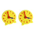 thumbnail image 2 of Bewildely Juguete de reloj de aprendizaje para niños, accesorio de demostración Simple exquisito, accesorio de enseñanza de tiempo de Tipo 1 2Conjunto, 2 of 6