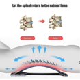 thumbnail image 4 of Estiramiento de la espalda para apoyar los puntos de acupuntura, dolor de espalda inferior para aliviar el masaje para el dolor de espalda, hernia discal, ciática, Escoliosis, 4 of 5
