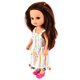 thumbnail image 2 of Muñeca de Moda Yuxing 14 Pulgadas Vestido a Rayas de Colores, 2 of 5