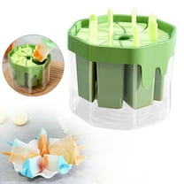 Upgraded Popsicle Molds Set - 8-Cavity BPA Free Ice Pop Maker with Reusable Sticks, Dishwasher Safe for Homemade Ice Cream & Yogurt Treats Clearance