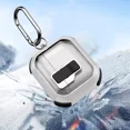 thumbnail image 4 of For Apple AirPods 4th 3rd 2nd Gen/Pro 2 Shockproof Armor Lock Case with Keychain, 4 of 8