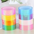 thumbnail image 4 of 8pcs Exquisite Paper Tape Unique Label Sticker Stylish Diary Hand Account Washi Paper Tape Beautiful Bronzing Paper Tape for DIY (Colorful Film), 4 of 8