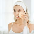 thumbnail image 3 of Esponja de ducha de baño suave de 8 piezas, depurador de puf corporal, esponjas de limpieza Facial exfoliantes, esponja vegetal de espuma para mujeres, hombres y niños Namotu CZMR-ST220, 3 of 7