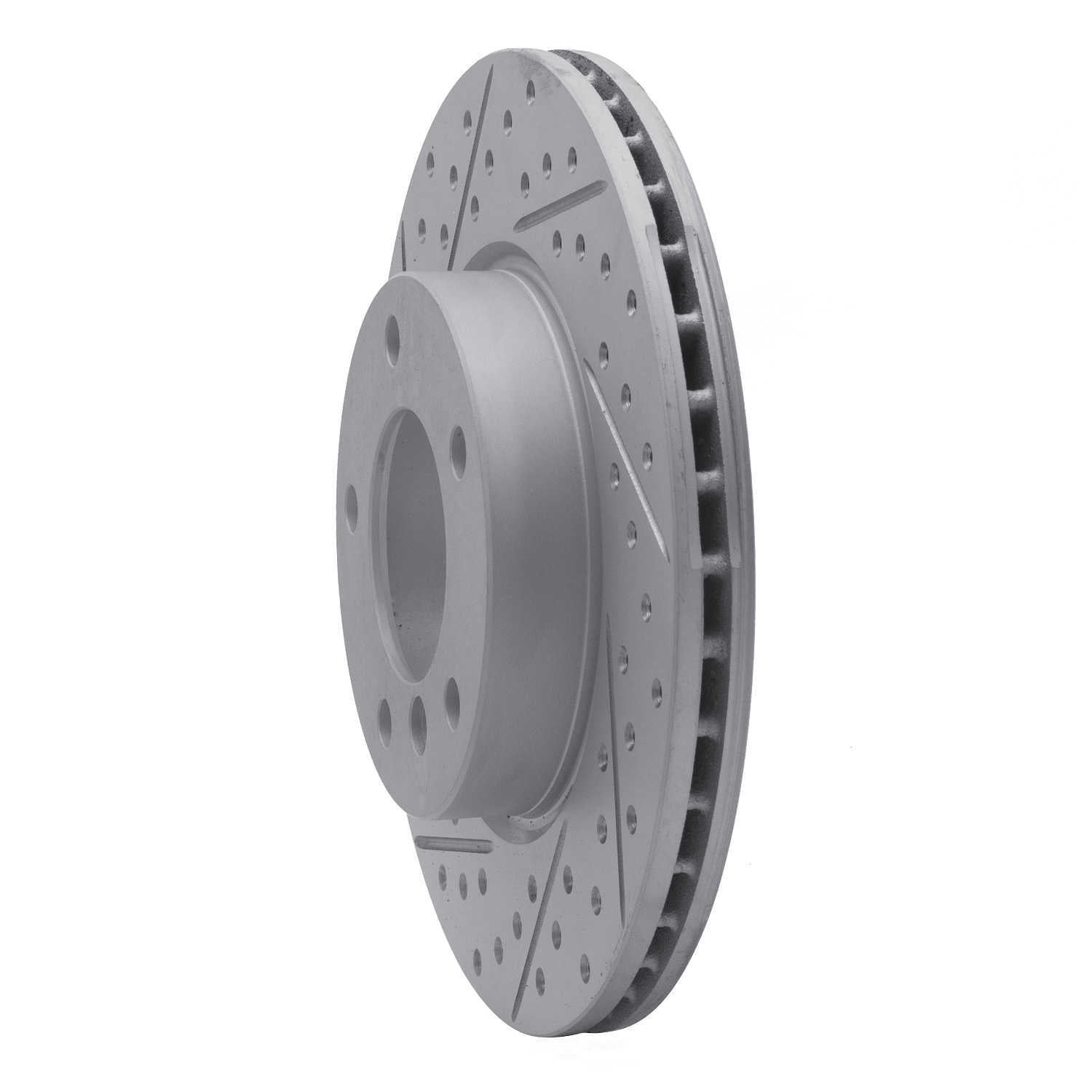 Dynamic Friction Company 830-31027L DFC Geoperformance Rotor - Drilled and Slotted