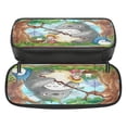 thumbnail image 3 of Totoro Big Capacity Pencil Case, Large Storage Pencil Pouch Pen Case Bag with Zipper, Pencil Case for Office Supplies, 3 of 8