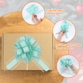 thumbnail image 3 of 12pcs Large Pull Bow 8.7 Inch Flower Bows for Wedding Baskets Red, 3 of 7