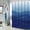 Blue, variant on Navy Blue Ombre Shower Curtain Set, Abstract Ocean Shower Curtain, Royal Blue Striped Standard Shower Curtain for Modern Bathroom Decor, Dark Blue Waves Fabric Shower Curtain, 72 x 72