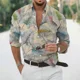 thumbnail image 1 of Camisas nuevas de otoño para hombre, blusa de manga corta con estampado de árbol de coco en 3D, camisas casuales de moda, camisetas de gran tamaño, ropa para hombre, tops, 1 of 6