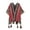 Hot Pink, variant on Summer Shawl, Women Nationl Print Colourful Splice with Tassels Knitted Shawl Scarf Fringed Pashminas Sweater Pullover Cape for Women Sweater Tassel Shawl Wrap Cloak, shawls Watermelon Red A