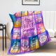 thumbnail image 2 of LHSHID Bible Verse Blanket Flannel Soft and Comfortable Anti static Bed Sofa Blanket 60x80in, 2 of 6