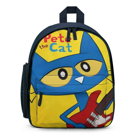 Pete The Cat Lightweight Backpack Shoulder Bags Bookbag Daypack Travel Camping