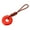 Red, variant on Primegos Spiked Ring Dog Chew Toy for Aggressive Chewers Interactive Squeaky Spiky Ring with Rope Dog Training Fetch Toy for Small Medium Large Dogs
