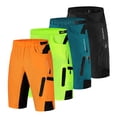 thumbnail image 4 of Culottes ciclismo Pantalones cortos de ciclismo 2 en 1 para hombre Pantalones cortos holgados de bic Wosawe Culottes ciclismo, 4 of 7