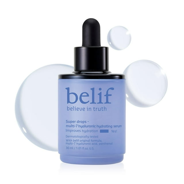 Serum belif Super Drops Multi-7 Hyaluronic Hydrating 30mL